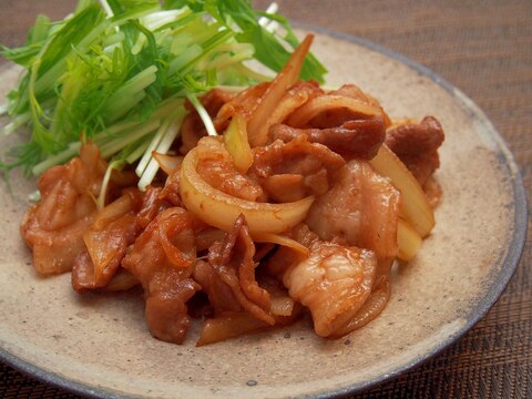 ご飯に合う！豚こま切れ肉のコクうま炒め